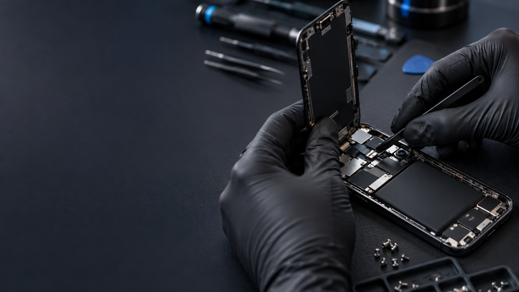 Профессиональный ремонт смартфона в мастерской